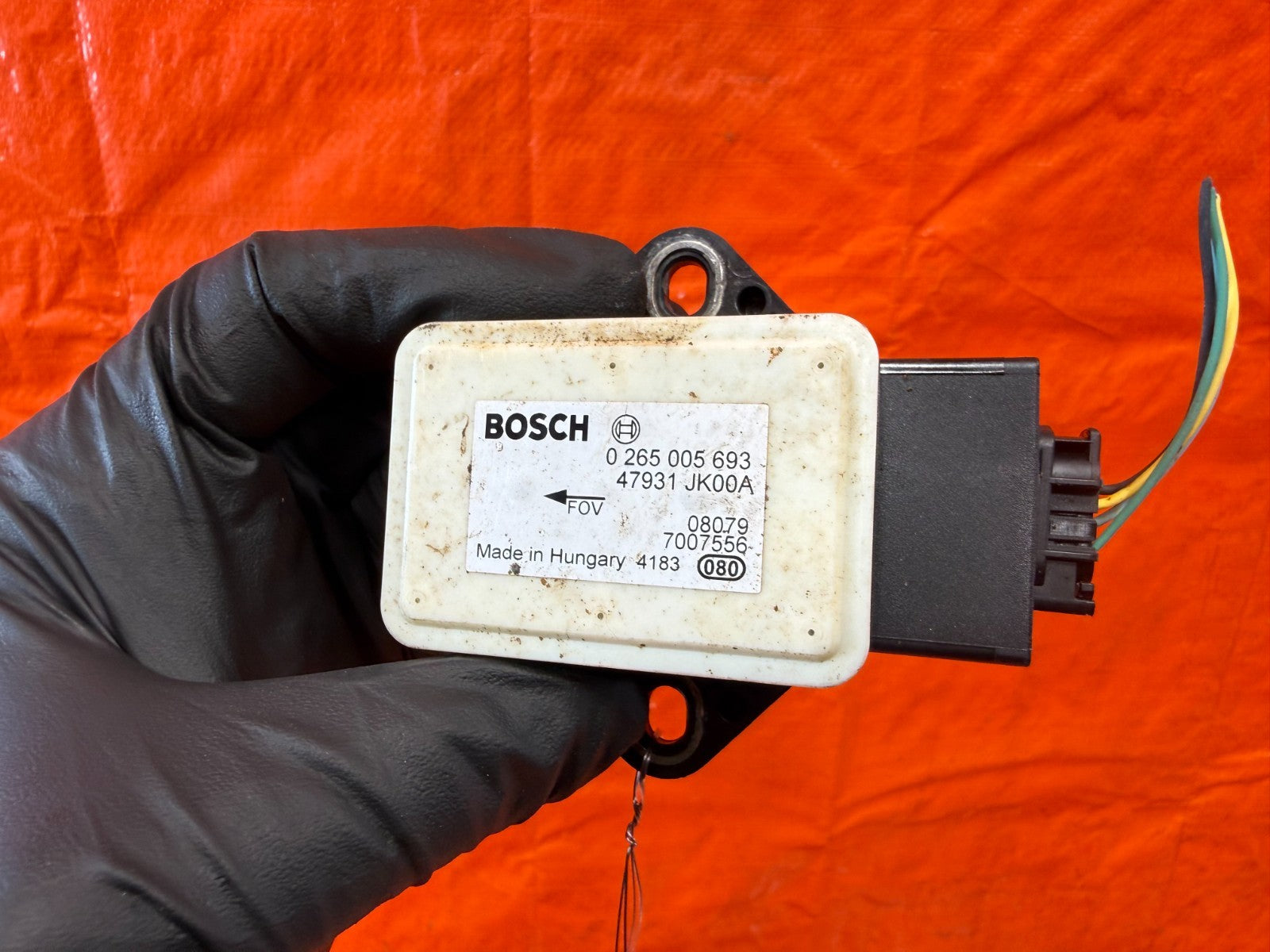 2008 08 INFINITI G37 2D COUPE   YAW SENSOR   265005693   OEM #3283