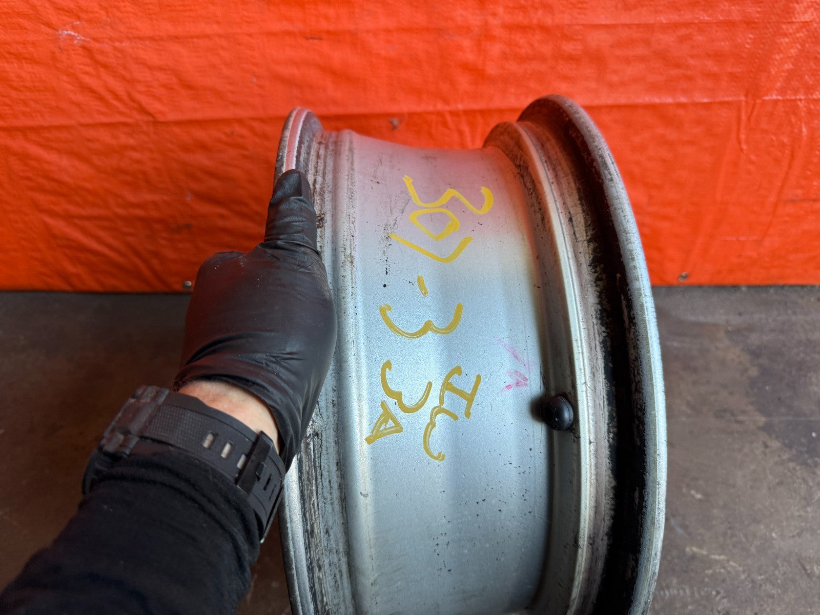 04 05 HONDA CIVIC SI EP3 HATCHBACK   10 SPOKE 5 LUG WHEEL RIM OEM FACTORY 307 39