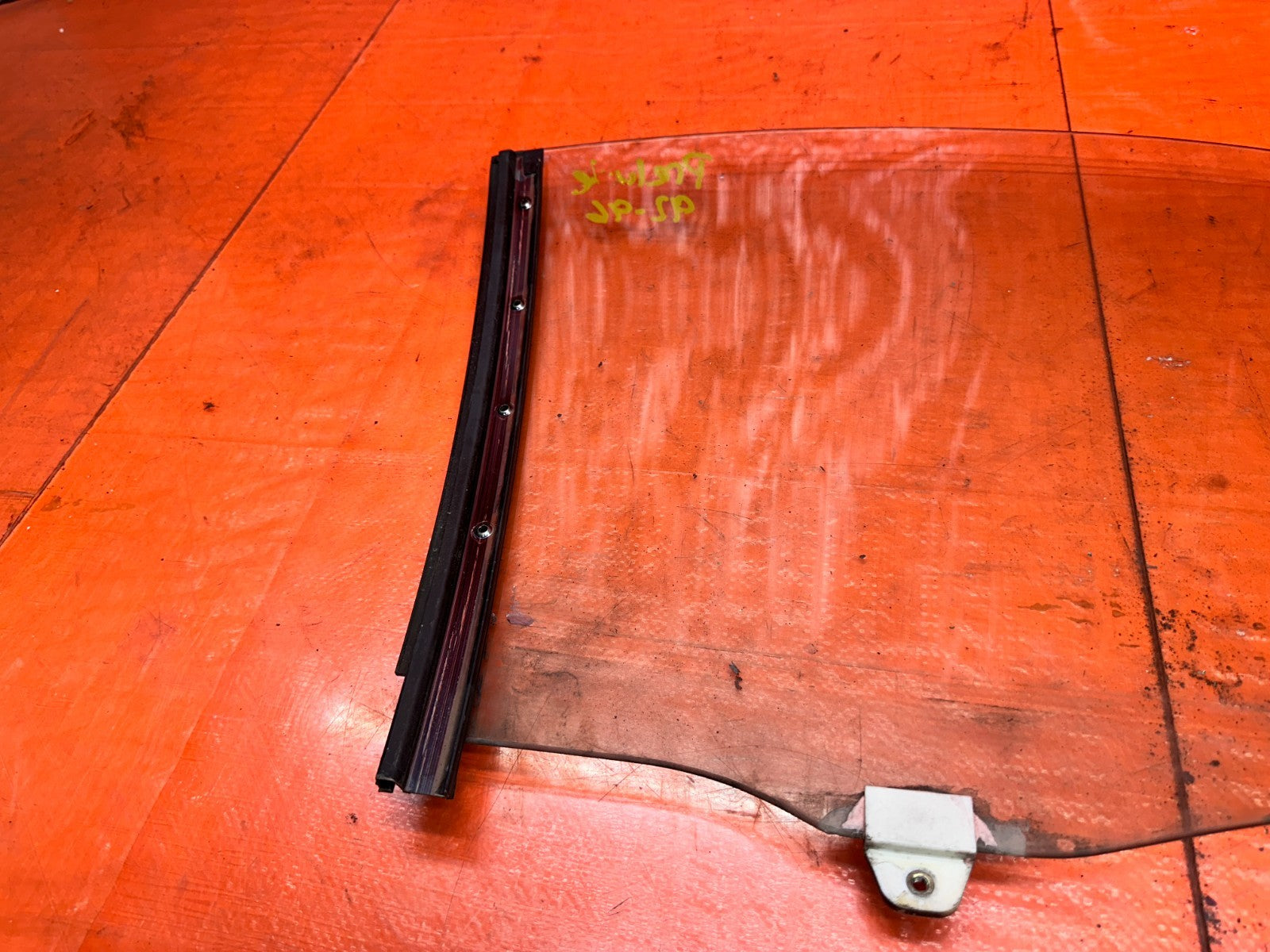 92 96 HONDA PRELUDE LEFT DRIVER DOOR WINDOW GLASS OEM #3328
