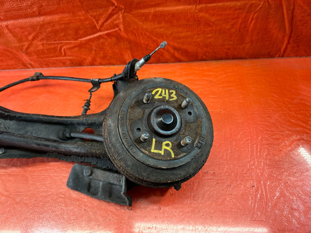 1989 89 HONDA CRX   DRIVER LEFT REAR TRAILING ARM BRAKE DRUM   OEM #2434