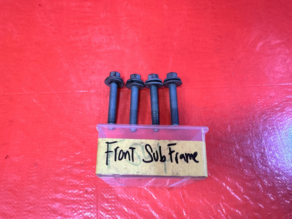 10 16 HYUNDAI GENESIS COUPE 3.8L   FRONT SUBFRAME CROSSMEMBER K FRAME BOLTS 3020