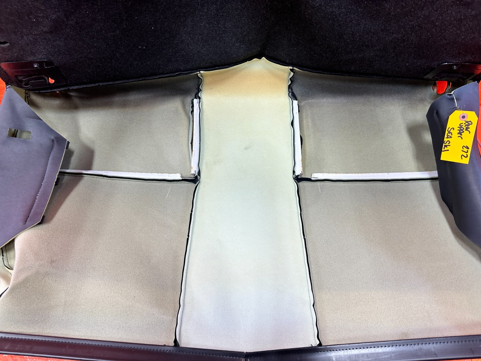 18 20 SUBARU BRZ   REAR UPPER SEAT SKIN LEATHER WRAP FABRIC   OEM #2923