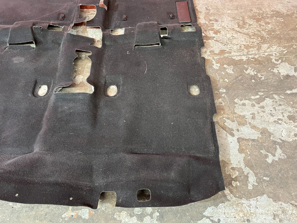 13 18 ACURA RDX BASE   INTERIOR FLOOR CARPET RUG MAT   BLACK IN COLOR   OEM #1534