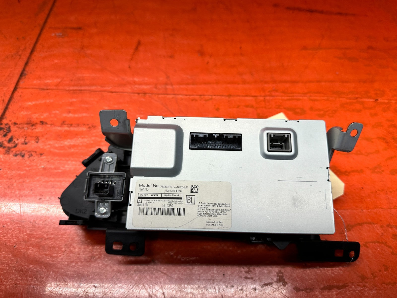 13 15 CIVIC SI 2.4L UPPER INFO DISPLAY SCREEN 78100 TR7 A020 M1 OEM #3346