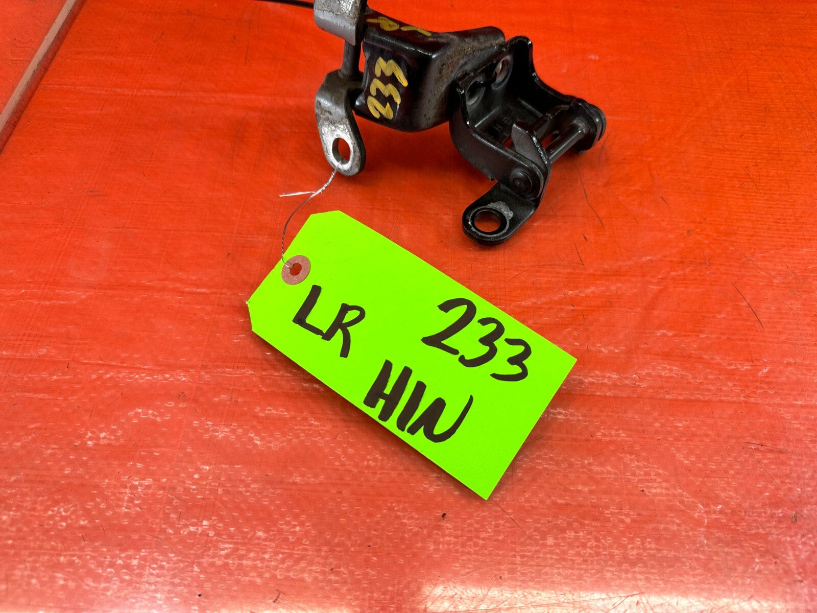 09 14 ACURA TSX   DRIVER LEFT REAR   DOOR HINGE SET UPPER LOWER OEM FACTORY #2331