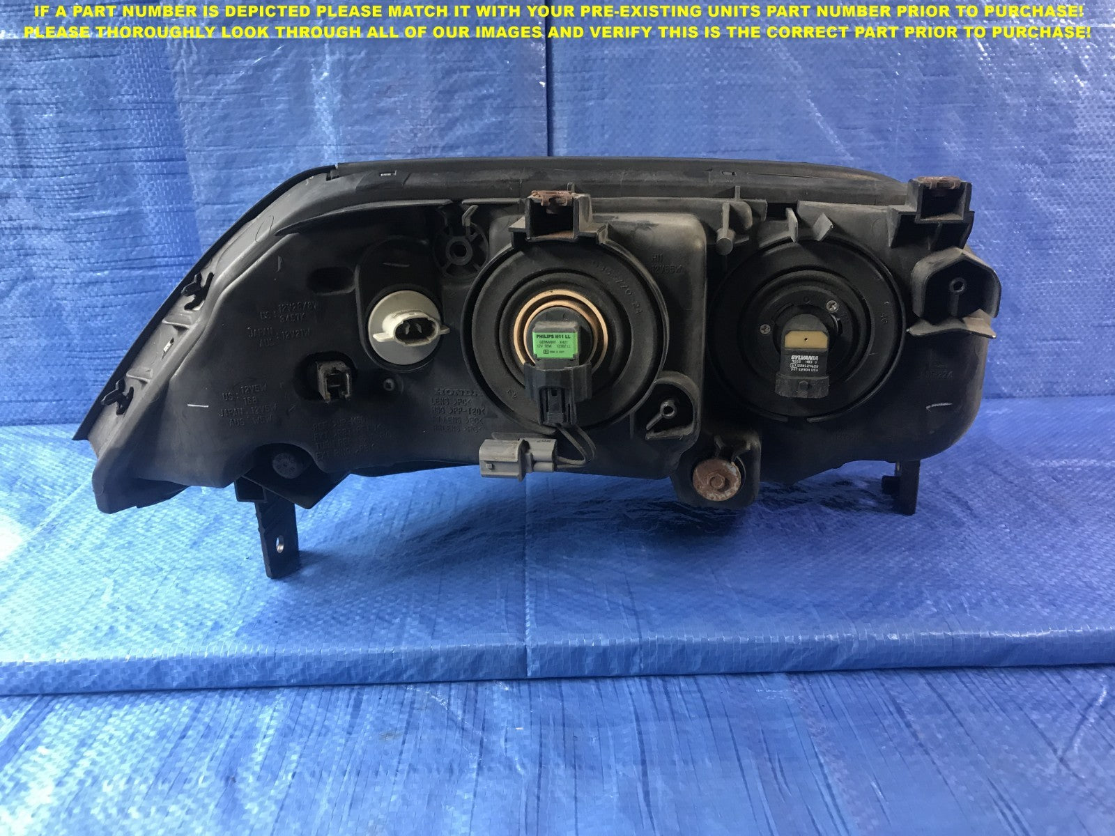 OEM 2004 2005 2006 ACURA MDX DRIVER LEFT HEADLIGHT L LH 5