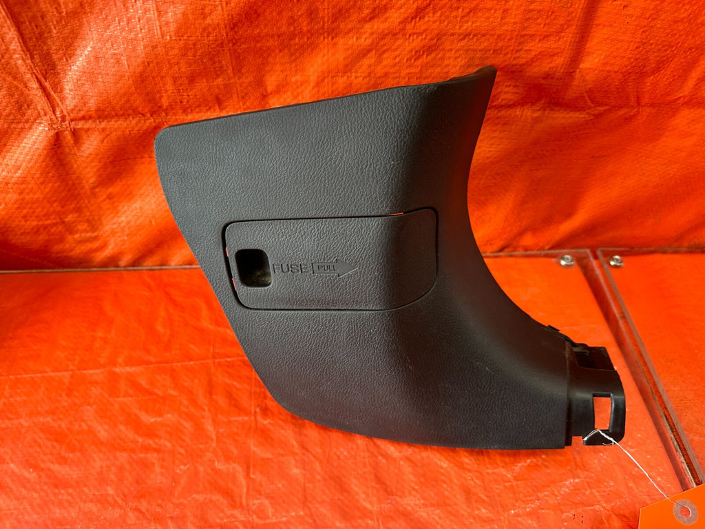 08 12 HONDA ACCORD SEDAN   KICK PANEL   PASSENGER RIGHT SIDE   BLACK   OEM #2393