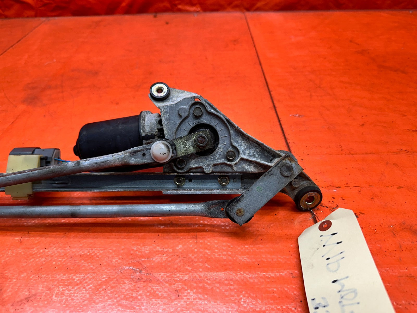 94 01 ACURA INTEGRA FRONT WINDSHIELD WIPER MOTOR AND LINKAGE OEM #33110