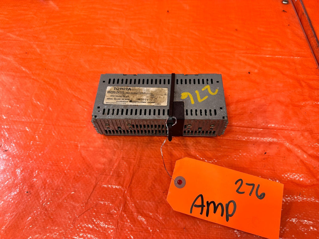 92 98 LEXUS SC300   AUDIO AMPLIFIER AMP   86280 24111   OEM FACTORY #2760