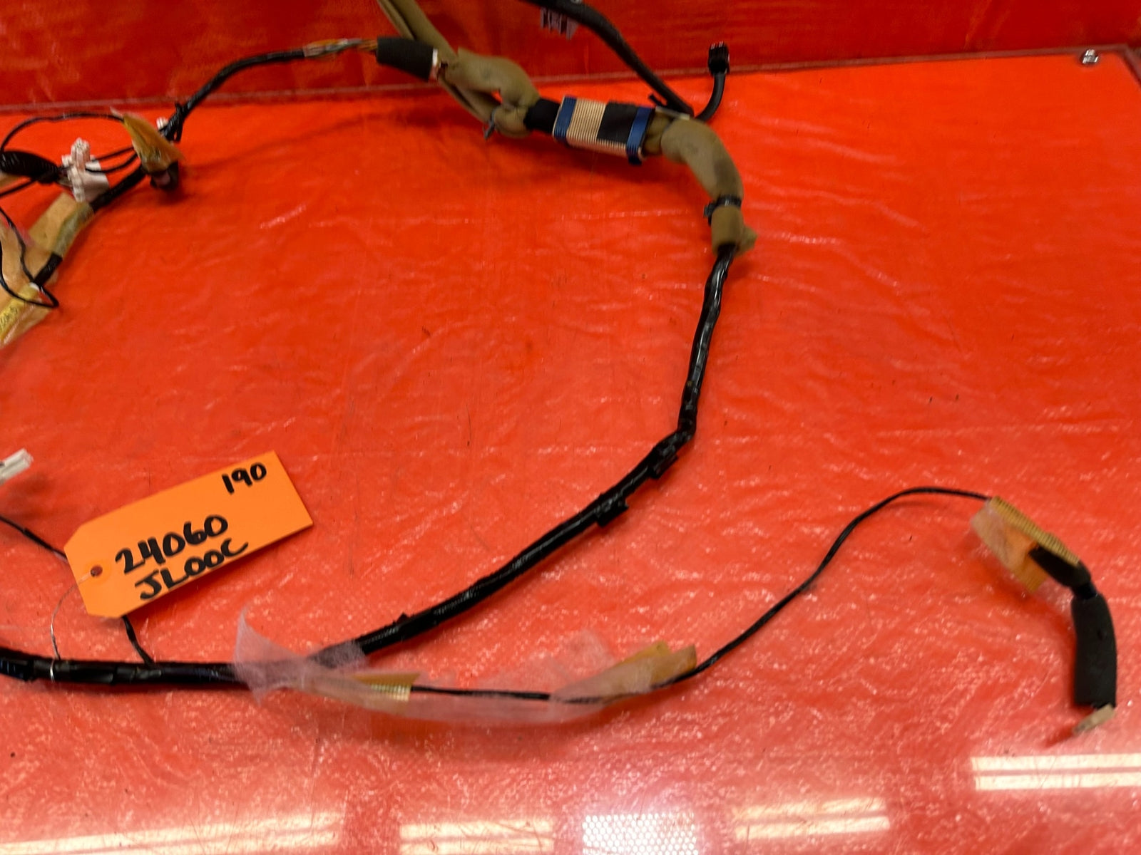 08 10 INFINITI G37 2D COUPE   SUNROOF WIRE HARNESS WIRING LOOM   OEM FACTORY 1906