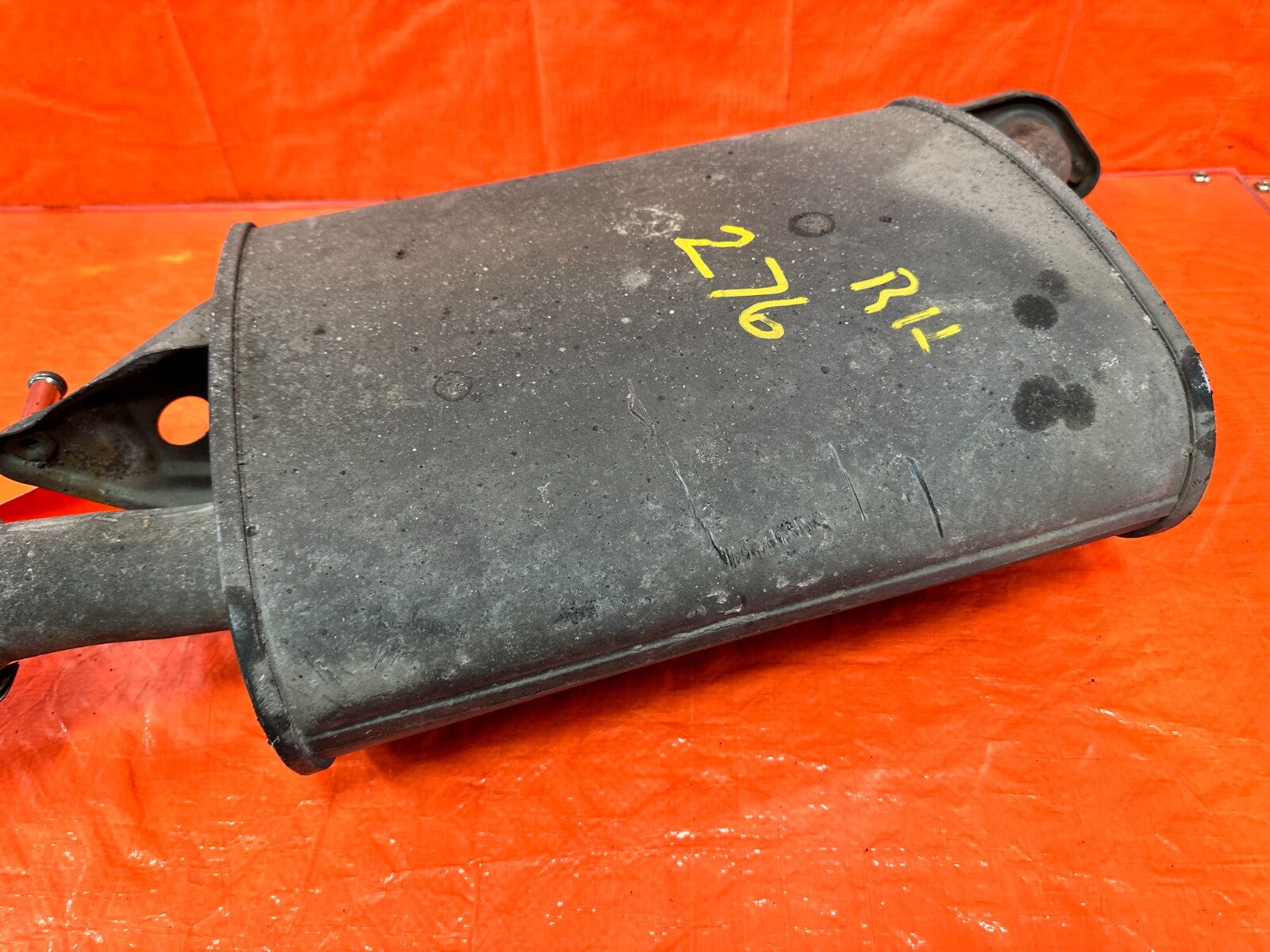 92 00 LEXUS SC300   FACTORY EXHAUST MUFFLER TAIL PIPE PAN   RIGHT SIDE OEM #27610