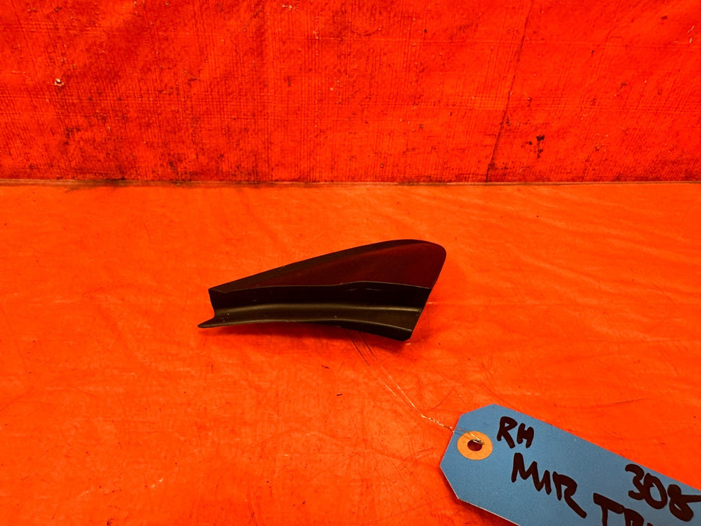 02 05 HONDA CIVIC SI EP3 HATCHBACK RIGHT EXTERIOR MIRROR TRIM COVER PLASTIC #3082