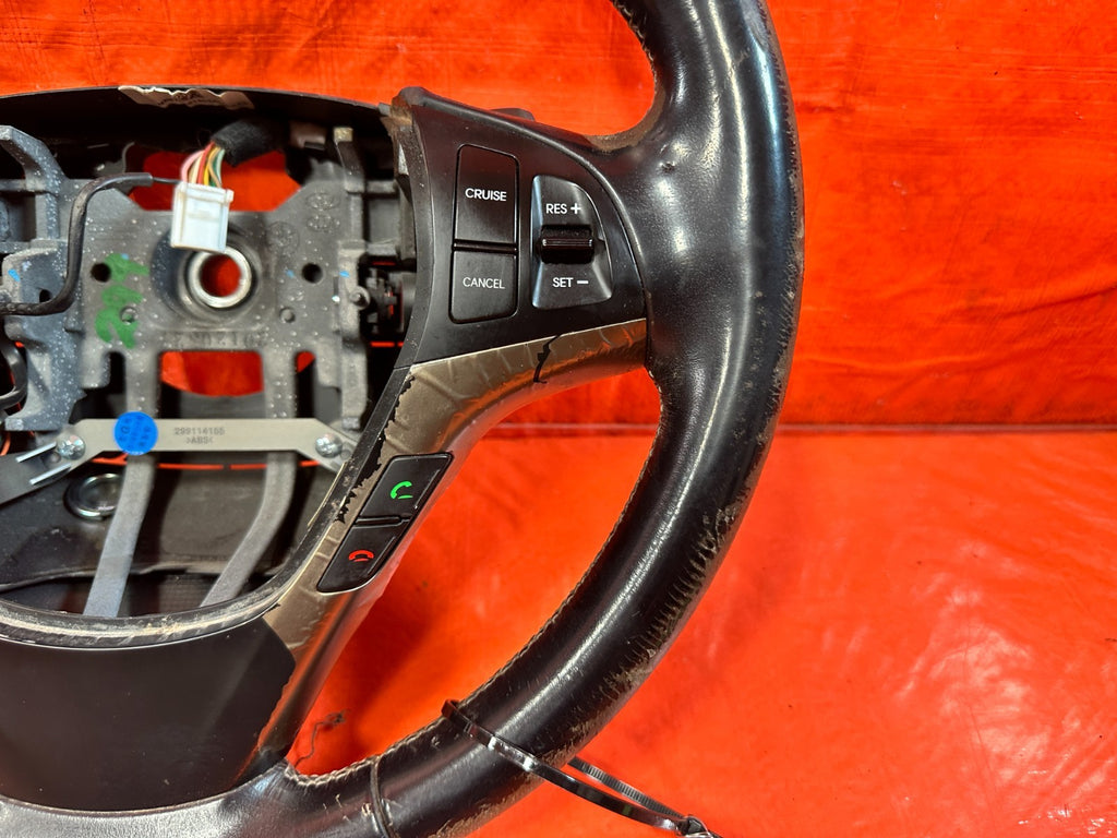 2013 13  HYUNDAI GENESIS COUPE TRACK  STEERING WHEEL W/ PADDLE SHIFTERS OEM 2993