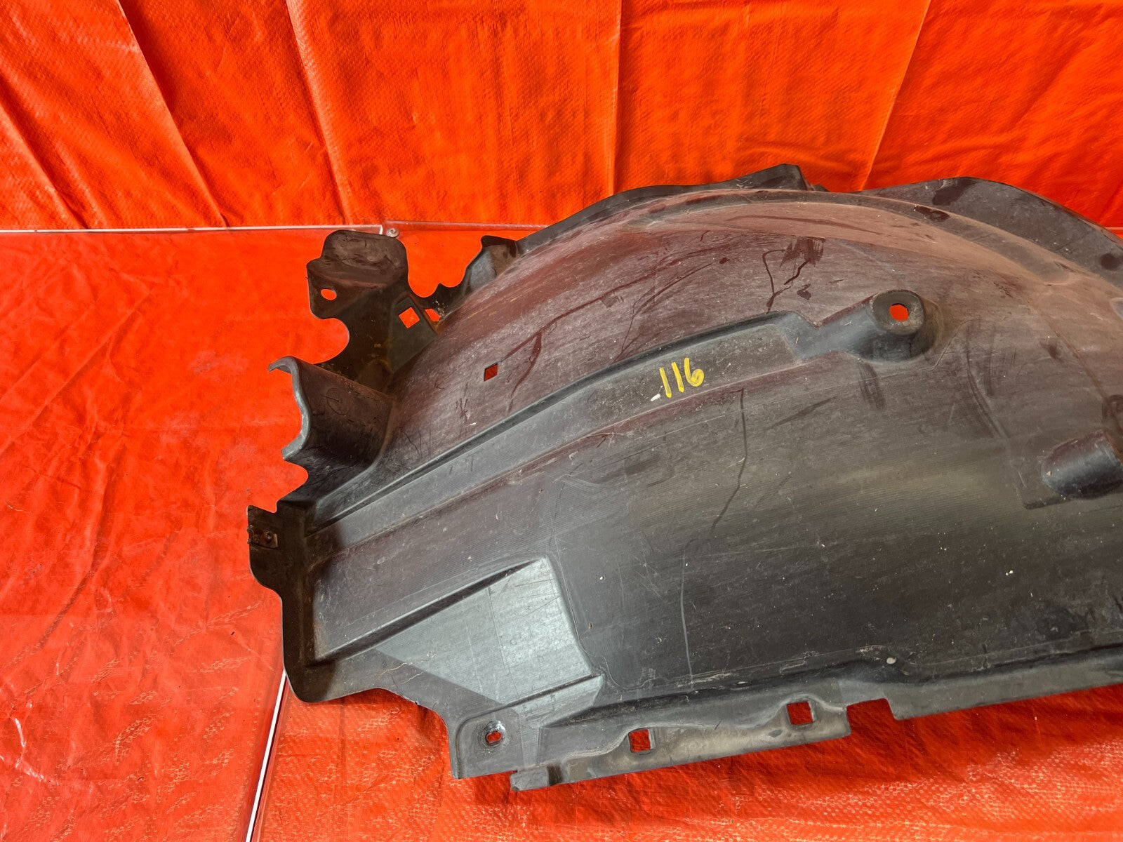 09 12 INFINITI FX50 FX35 PASSENGER RIGHT FRONT FENDER SPLASH SHIELD GUARD OEM 8