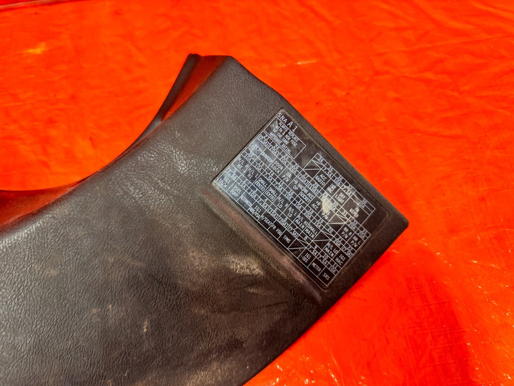 06 11 HONDA CIVIC SI 2.0L   KICK PANEL   DRIVER LEFT SIDE   BLACK   OEM #2821
