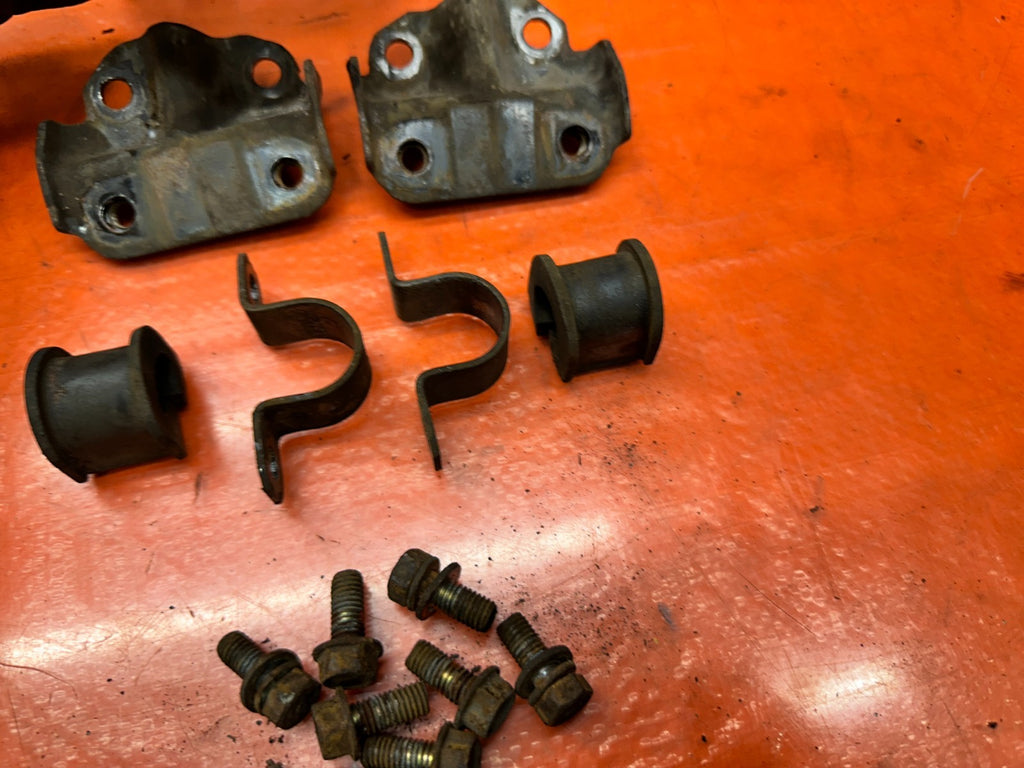 94-01 ACURA INTEGRA REAR SWAY STABILIZER BAR MOUNT BRACKETS PAIR OEM #3406