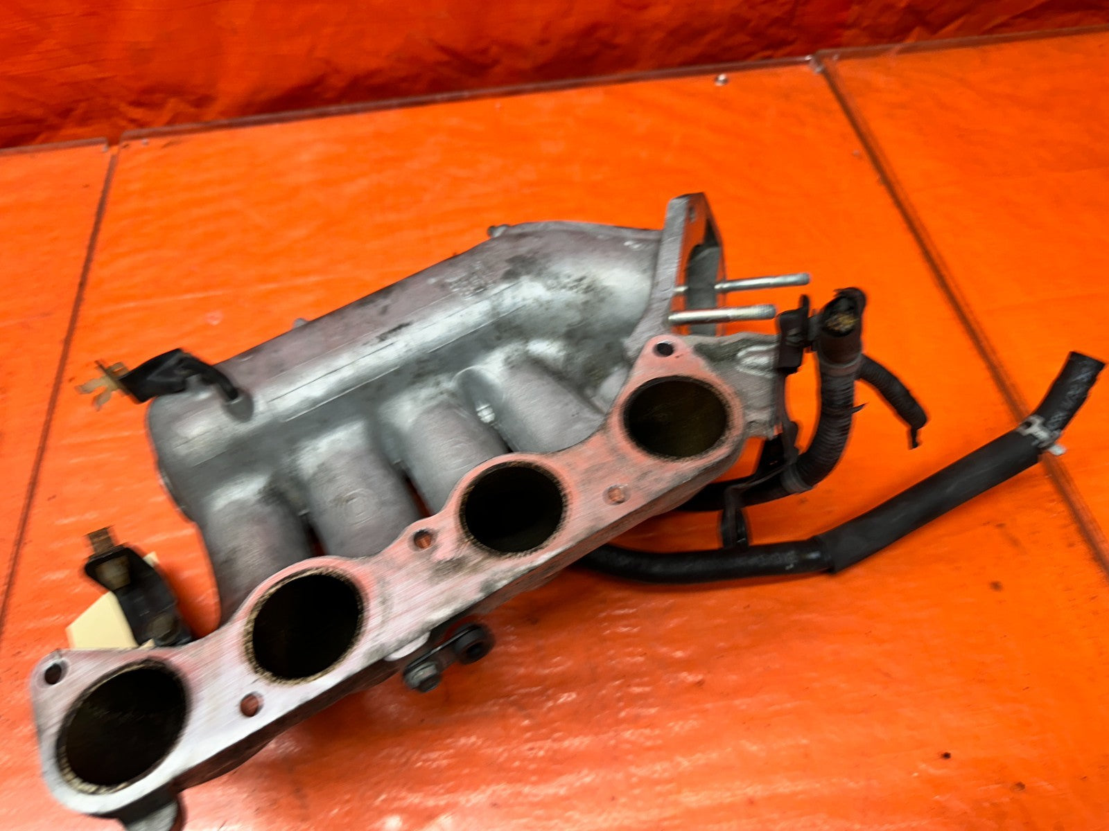 04-05 ACURA TSX 2.4L K24A2 ALUMINUM INTAKE MANIFOLD OUTER PLENUM OEM #33814