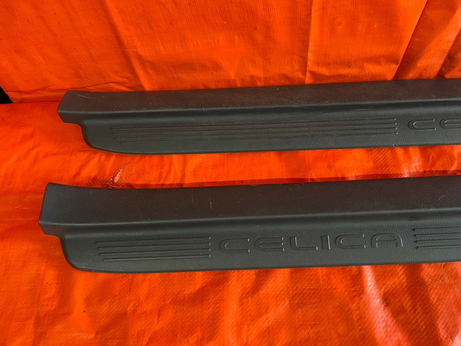 00 05 TOYOTA CELICA   DOOR SILL SCUFF PLATE FLOOR PILLAR SET LEFT RIGHT   OEM4