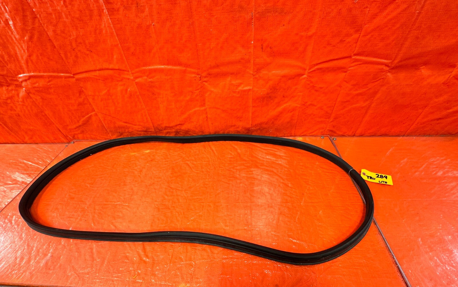 17 20 INFINITI Q60   REAR TRUNK WEATHER STRIP GASKET SEAL   OEM FACTORY #2890