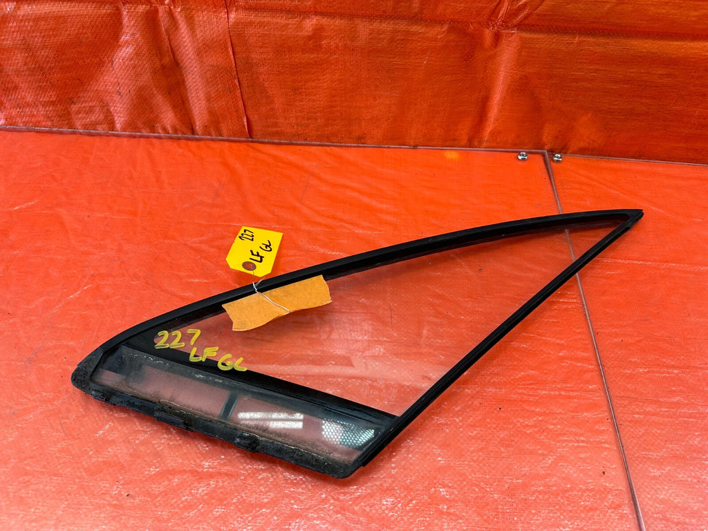 93 97 HONDA DEL SOL   DRIVER LEFT FRONT   DOOR VENT GLASS   OEM FACTORY #2270