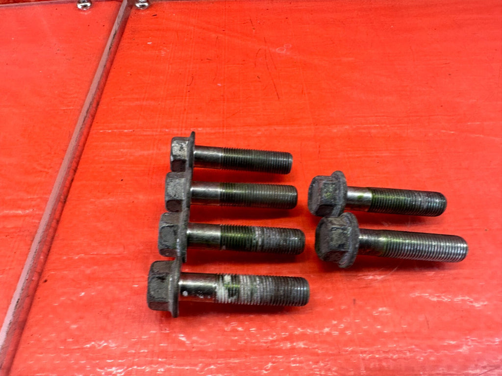 09 14 ACURA TSX   DRIVER LEFT ENGINE MOTOR MOUNT BOLTS HARDWARE   OEM #2332