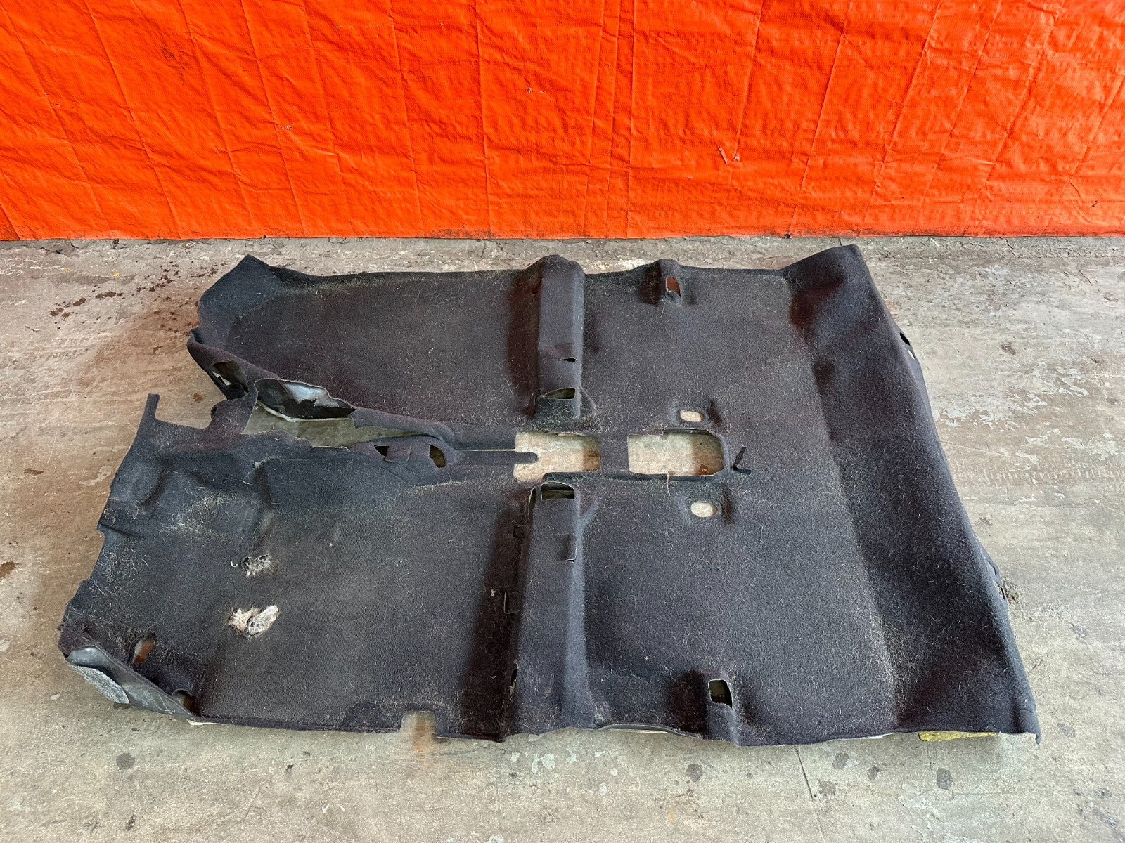 02 05 HONDA CIVIC SI EP3 HATCHBACK INTERIOR FLOOR CARPET RUG MAT   BLACK OEM 2300