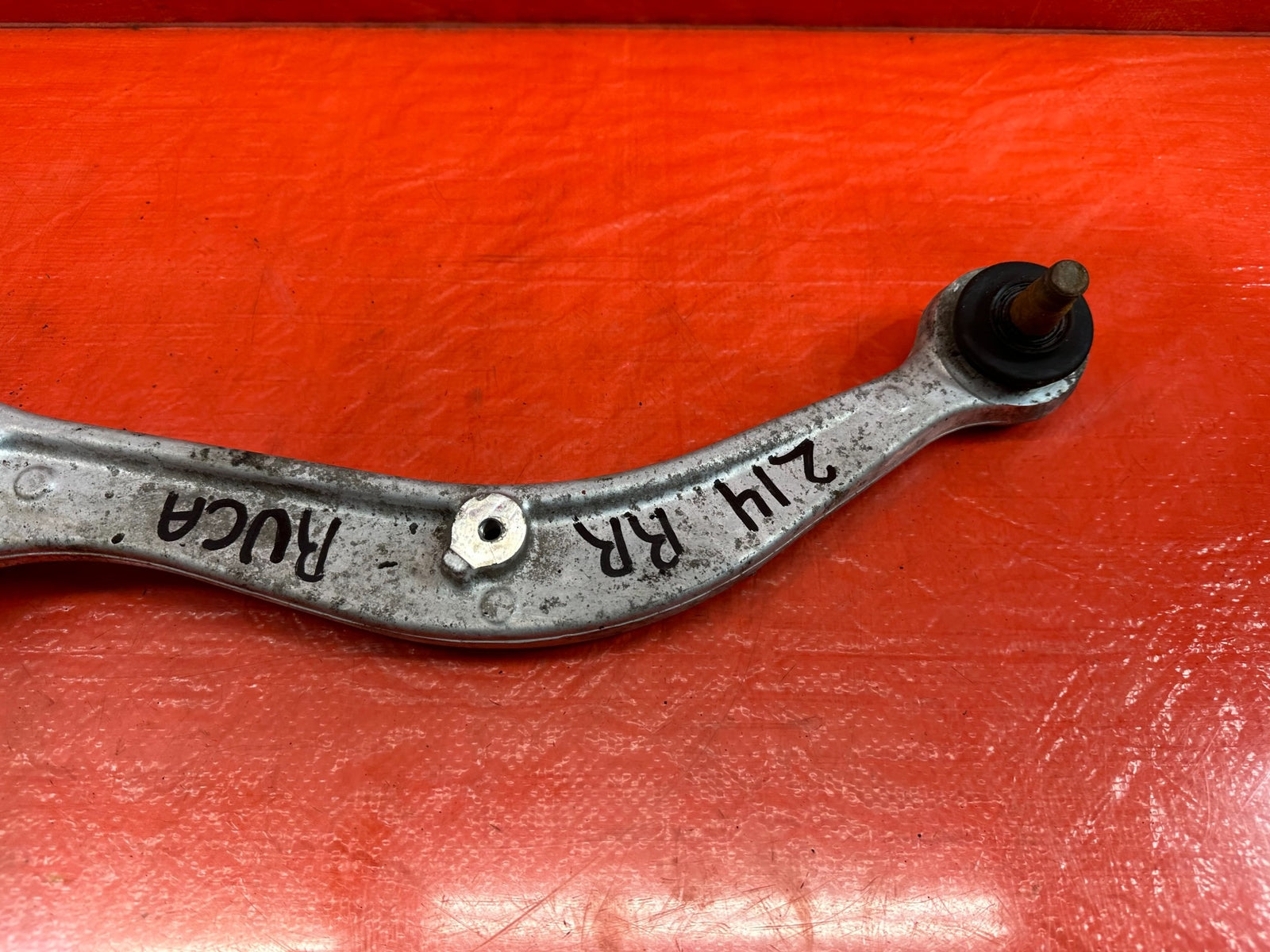08 15 LANCER EVOLUTION X EVO 10 PASSENGER RIGHT REAR TRAILING CONTROL ARM 2146