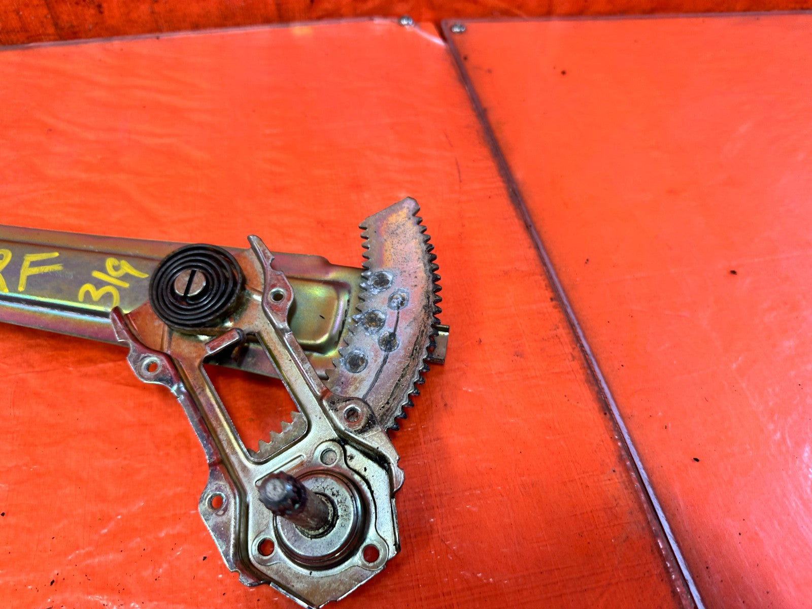 96 00 HONDA CIVIC COUPE   RIGHT WINDOW REGULATOR   NON POWER   MANUAL   OEM 3192