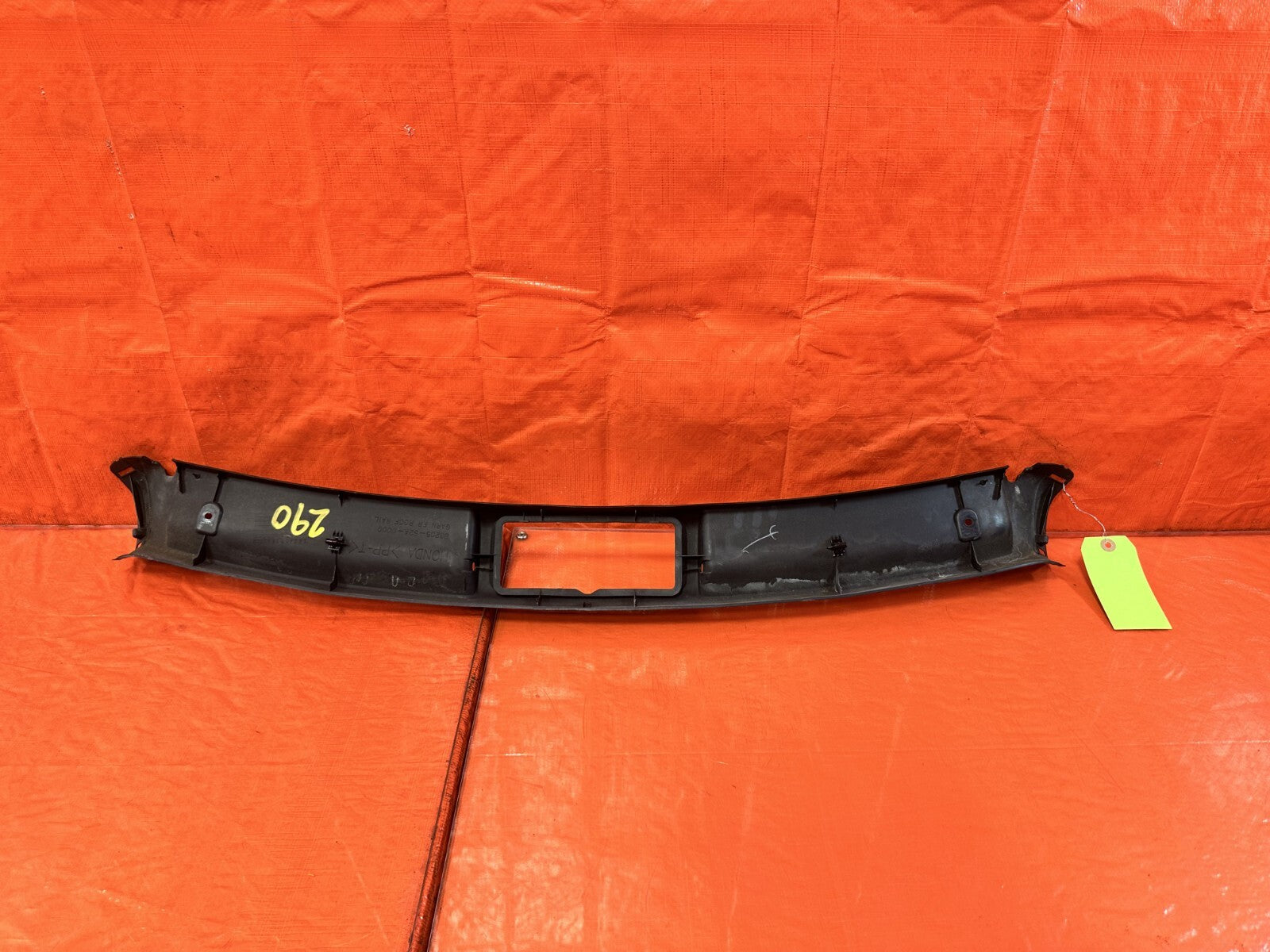 00 09 HONDA S2000   UPPER ROOF DOME MAP READING LIGHT LAMP TRIM PLASTIC OEM #2907