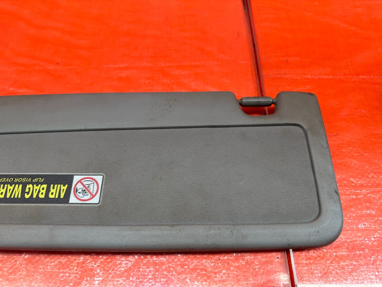 09 11 HONDA CIVIC   SUN VISOR   PASSENGER RIGHT SIDE   GRAY COLOR   OEM #1945