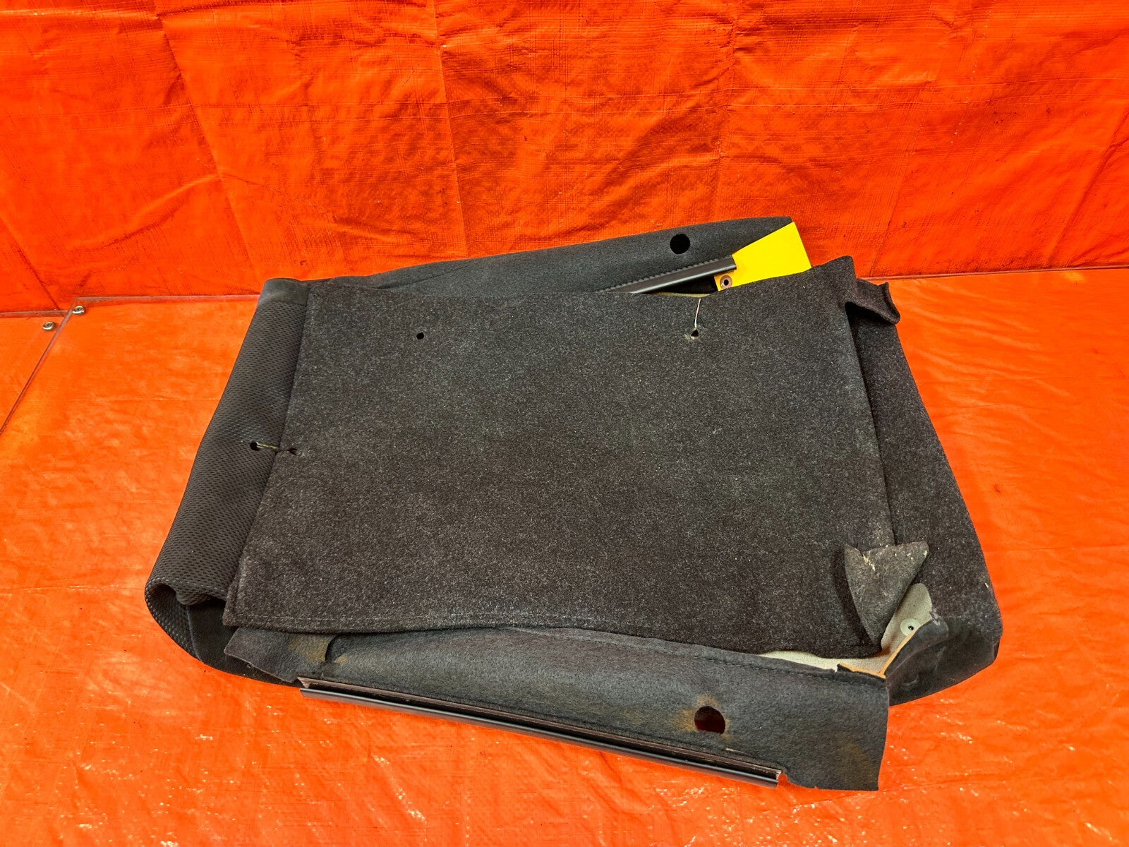 06 08 HONDA CIVIC SI 2D PASSENGER RIGHT REAR UPPER SEAT SKIN WRAP FABRIC OEM 2867