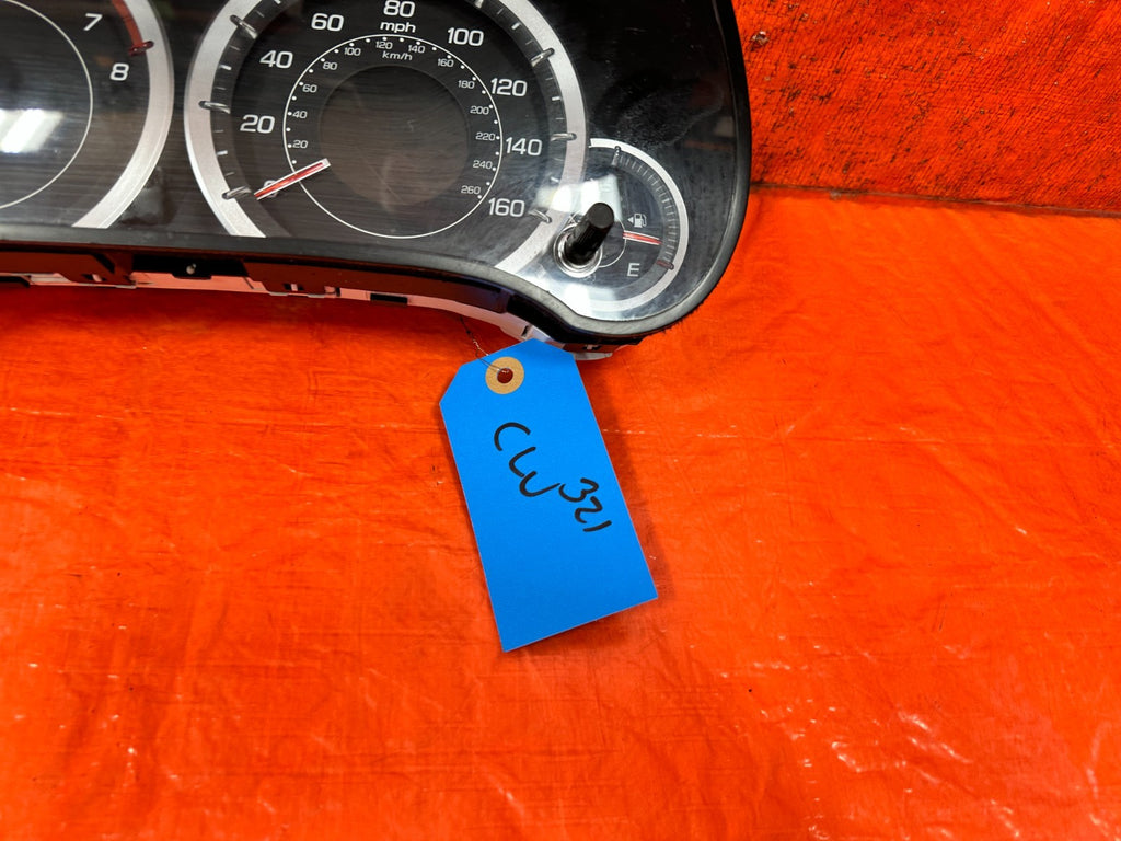 09 10 ACURA TSX AUTOMATIC   AUTOMATIC INSTRUMENT GAUGE CLUSTER SPEEDOMETER1