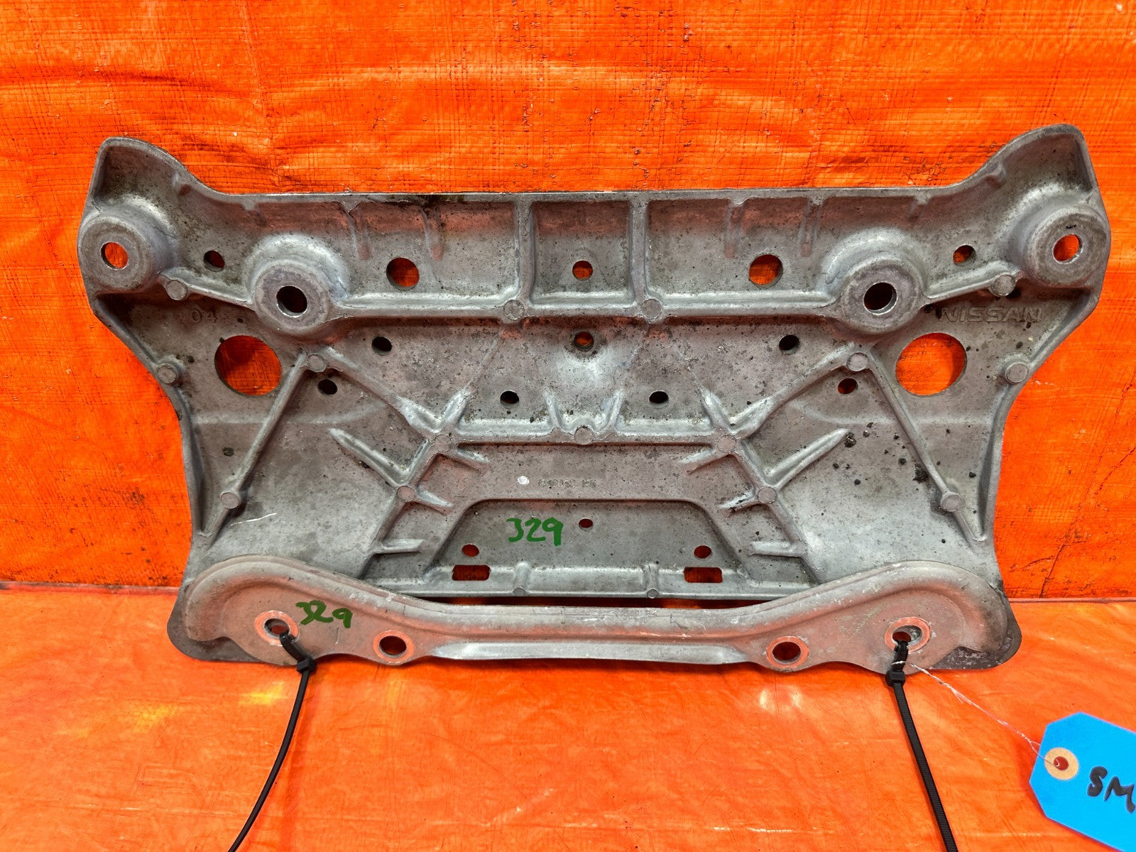 08 15 INFINITI G37 COUPE & CONVERTIBLE RWD   FRONT SUB FRAME BRACE   OEM #3291