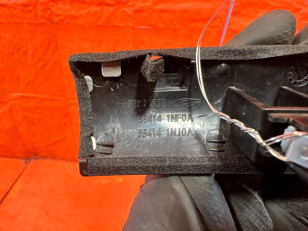 08 15 INFINITI G37 Q60 CENTER DASH RADIO A/C CLIMATE CONTROL BEZEL TRIM OEM #3295