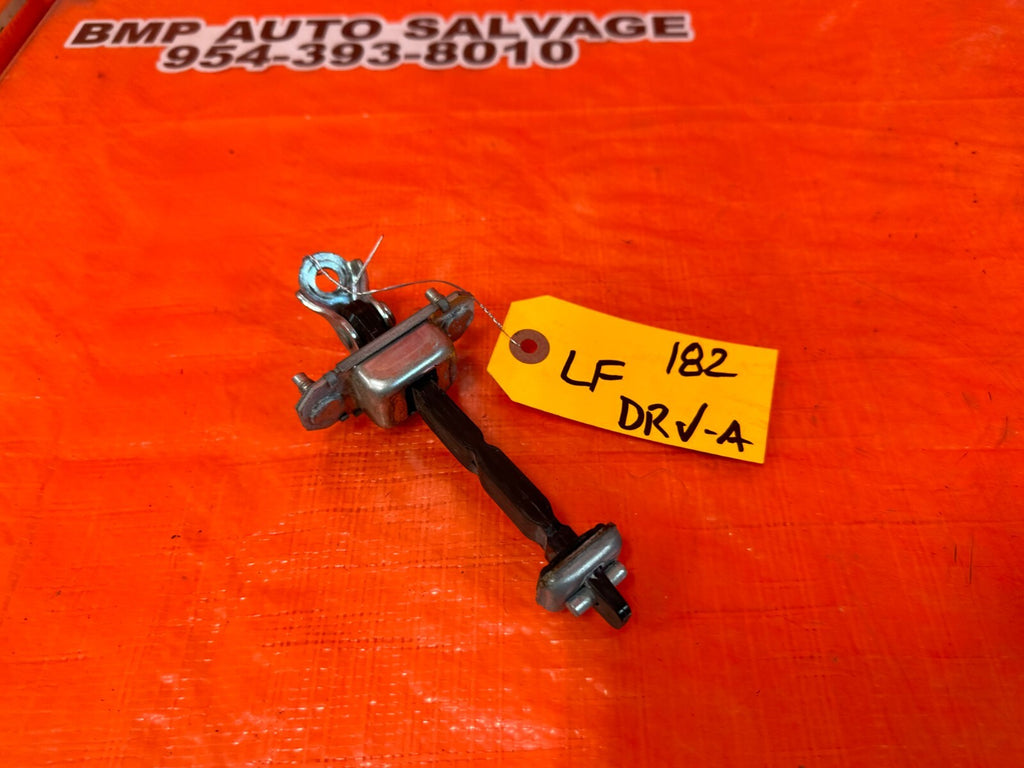 15 21 SUBARU WRX & STI DRIVER LEFT DOOR CHECKER HINGE ARM STOPPER OEM #1805