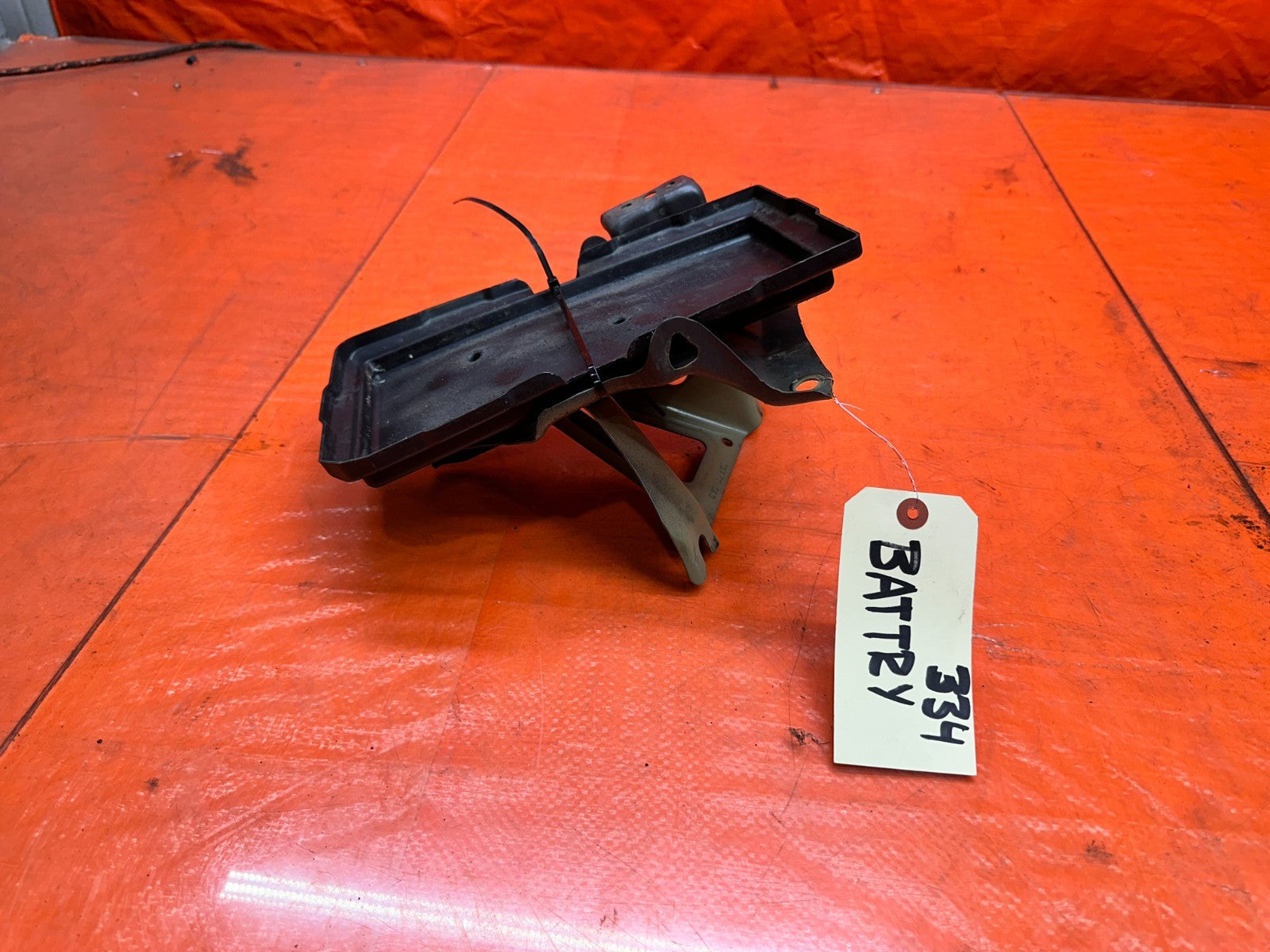 13 15 HONDA CIVIC SI 4D 2.4L ENGINE BAY PLASTIC BATTERY TRAY HOLDER BOX OEM #3344