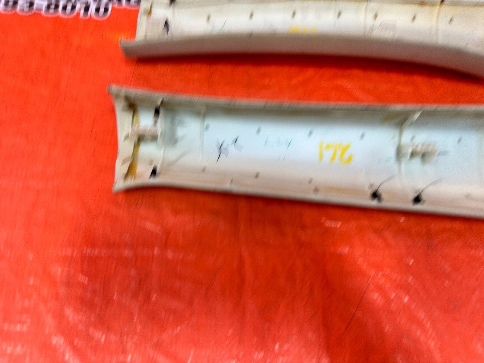 02 05 LEXUS SC430   LEFT & RIGHT A PILLARS   ECRU COLOR   OEM FACTORY #26112