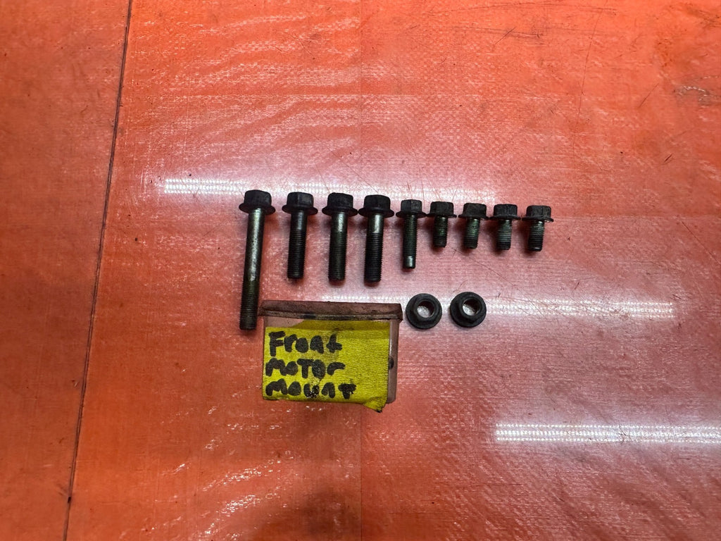 04-05 ACURA TSX 2.4L K24A2 FRONT ENGINE MOTOR MOUNT BOLTS HARDWARE OEM #3380