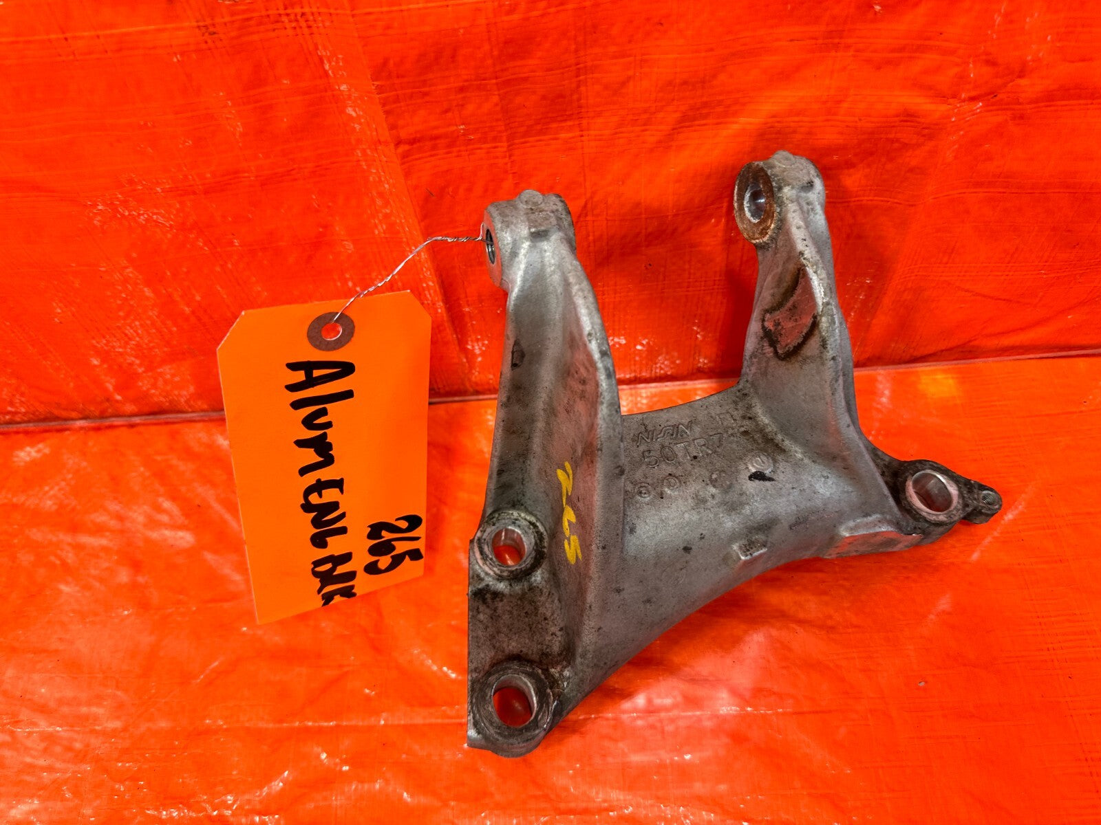 12 15 HONDA CIVIC SI K24Z7 6 SPEED MANUAL ALUMINUM TRANSMISSION BRACKET OEM 2655