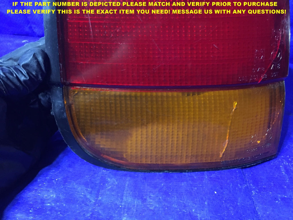 OEM 1992 1993 1994 1995 MITSUBISHI EXPO DRIVER LEFT TAIL LIGHT L IMPERFECTIONS4