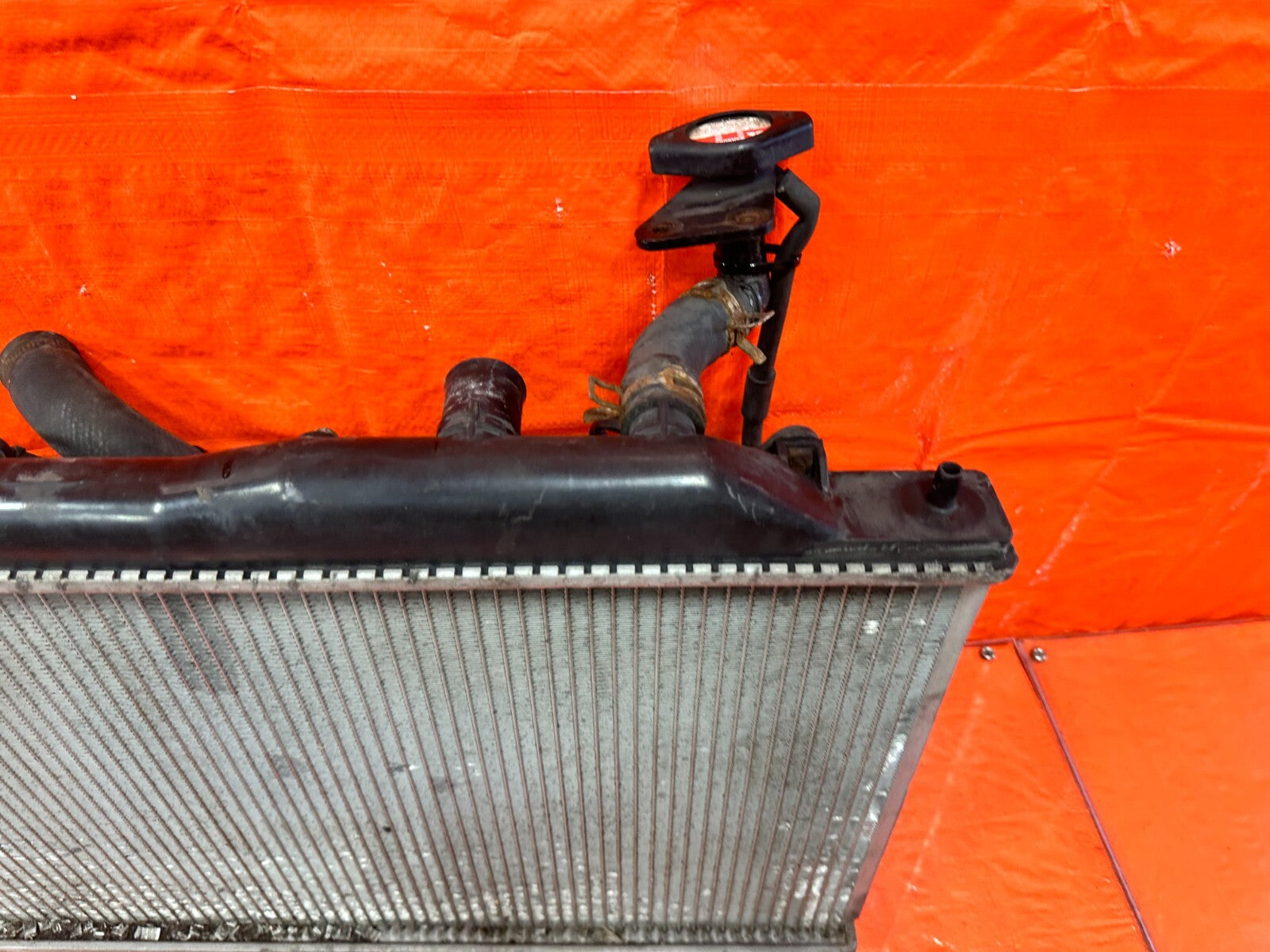 06 11 HONDA CIVIC SI   K20Z3 6 SPEED MANUAL RADIATOR ASSEMBLY   OEM FACTORY #2821