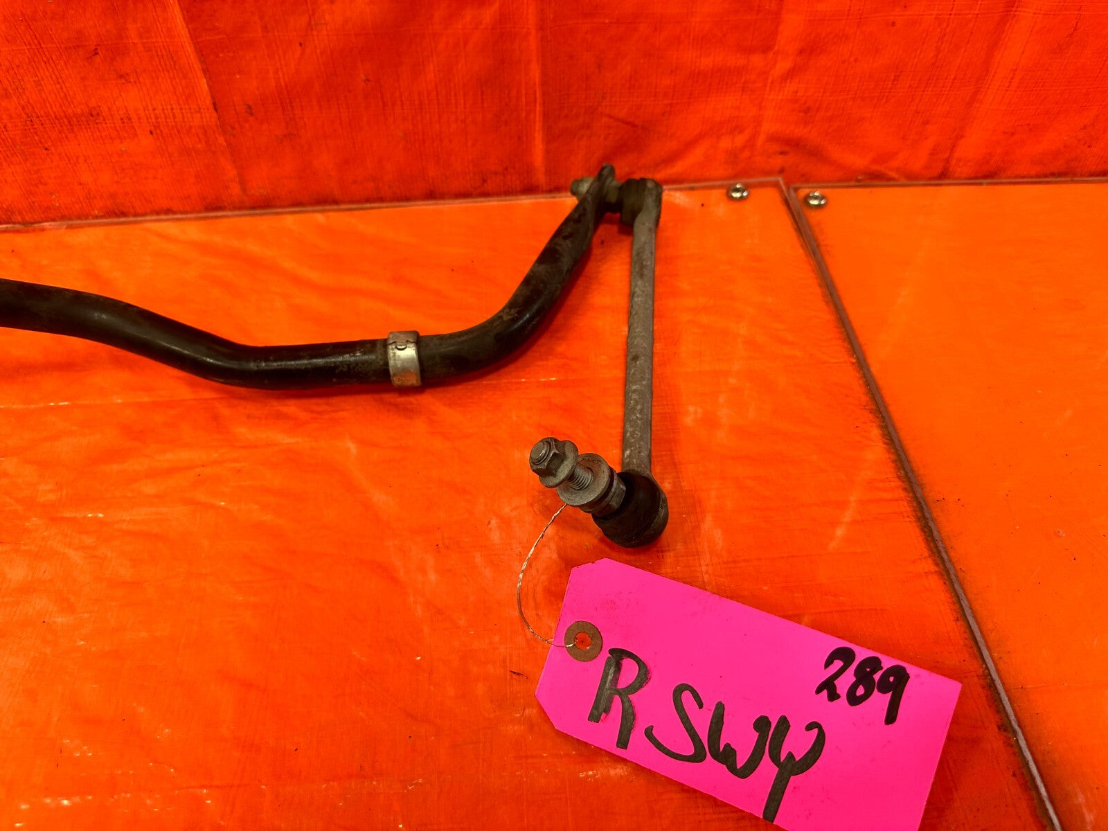16 20 INFINITI Q50 Q60   3.0L RWD   REAR SWAY ANTI ROLL STABILIZER BAR   OEM 2891