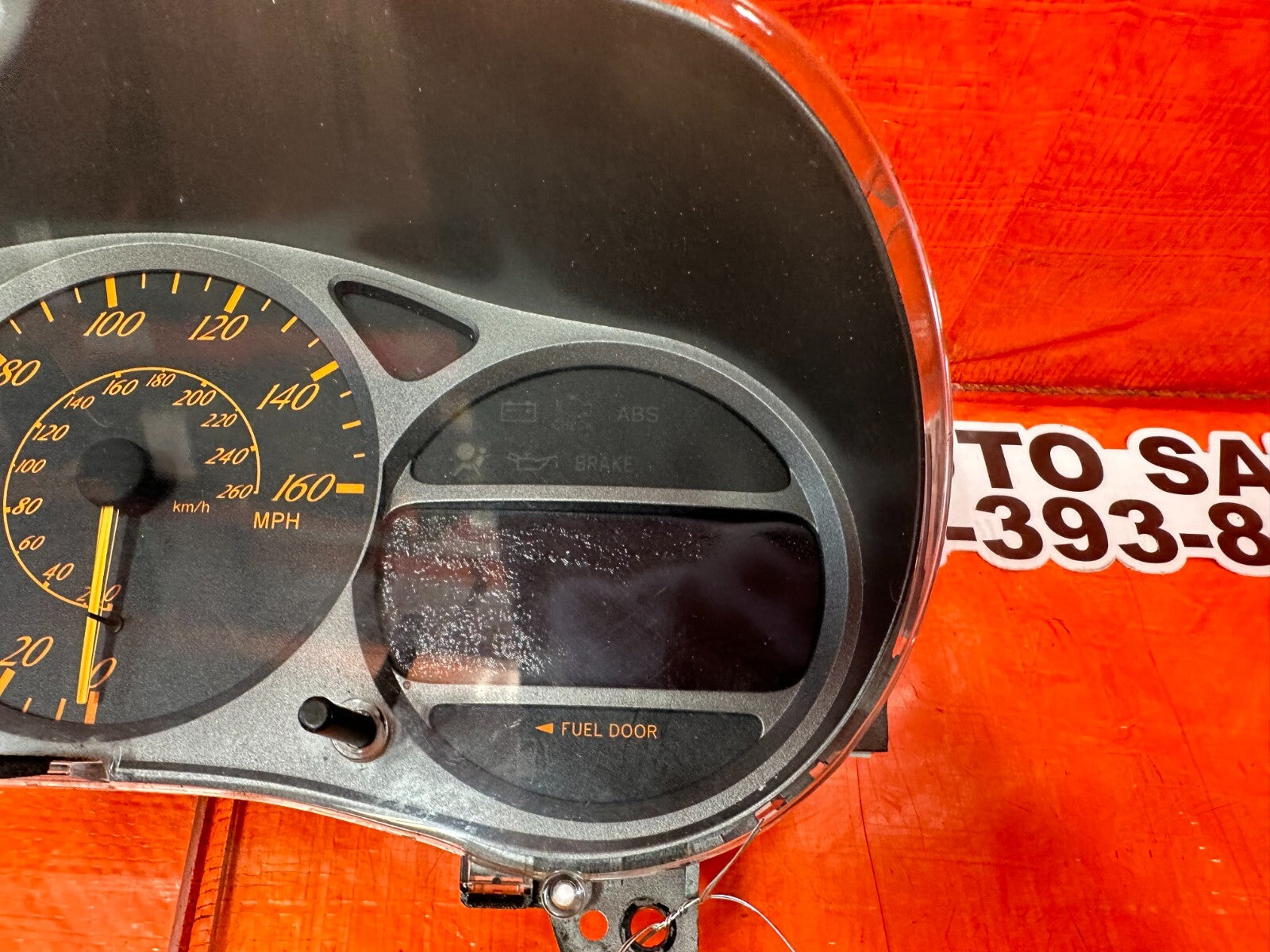00 02 TOYOTA CELICA GTS GT S   MANUAL   INSTRUMENT GAUGE CLUSTER SPEEDOMETER OEM4