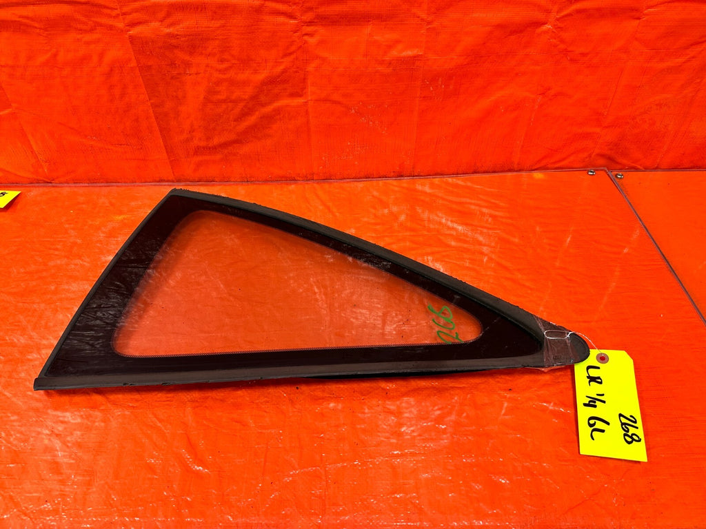 94 01 ACURA INTEGRA 2D MODEL   REAR QUARTER 1/4 GLASS   DRIVER LEFT OEM #2680