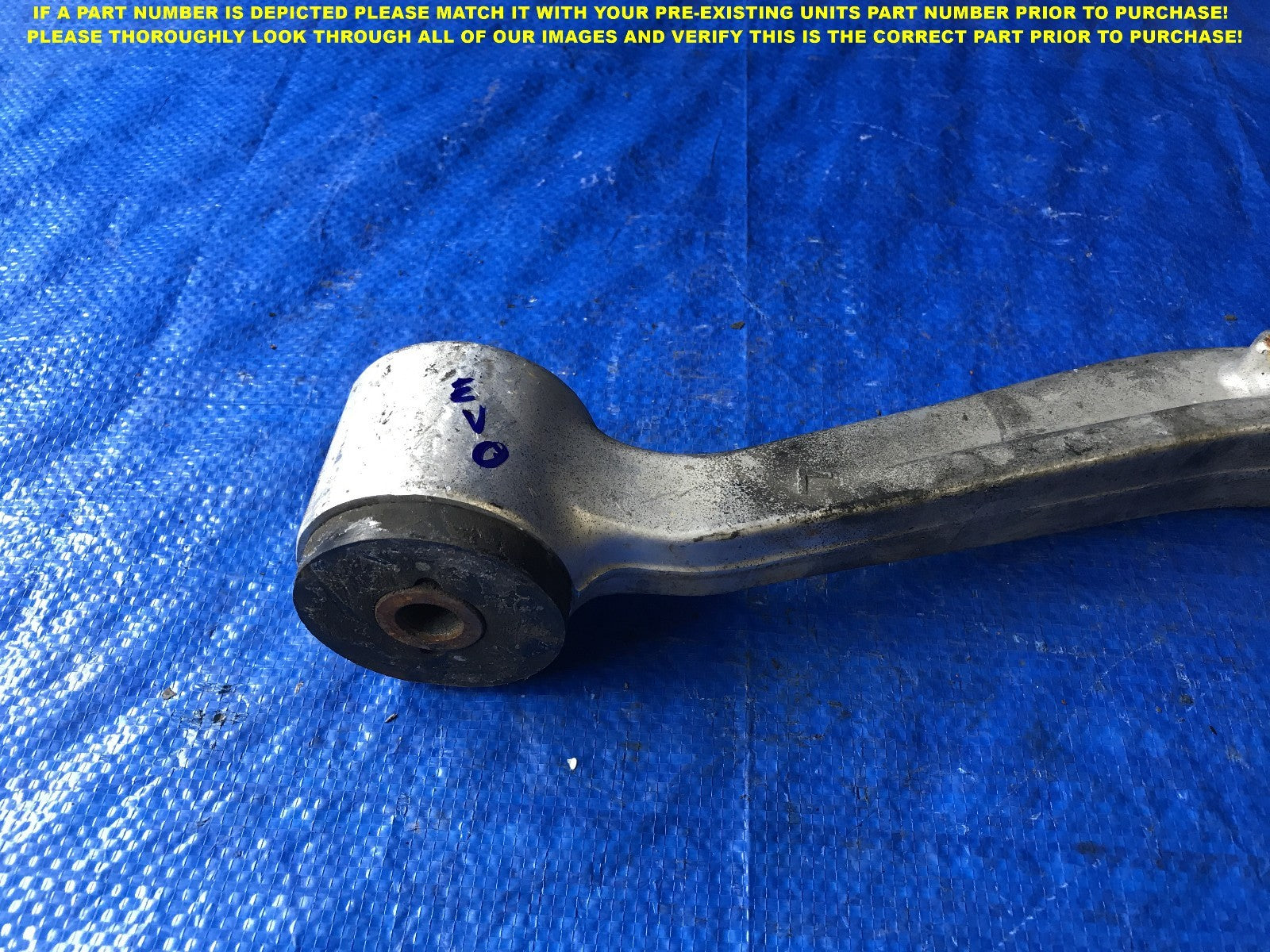OEM 03 2004 2005 MITSUBISHI EVOLUTION VIII 8 LEFT REAR LOWER CONTROL ARM 4