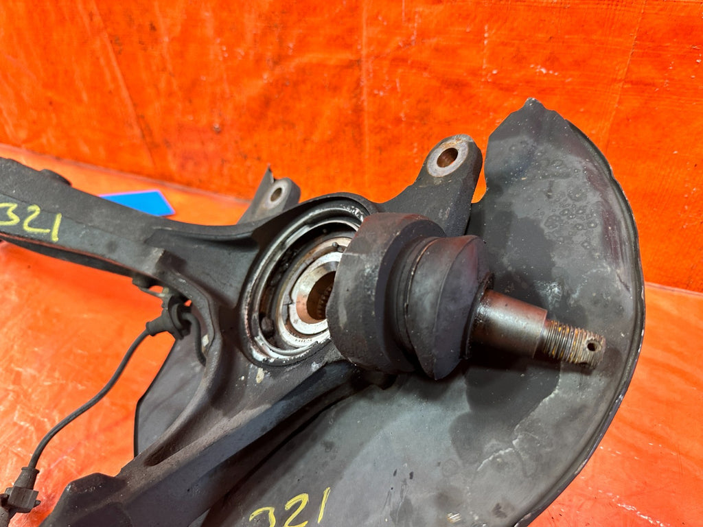 09 14 ACURA TSX   LEFT FRONT SPINDLE KNUCKLE HUB UPPER LOWER CONTROL ARM 3214