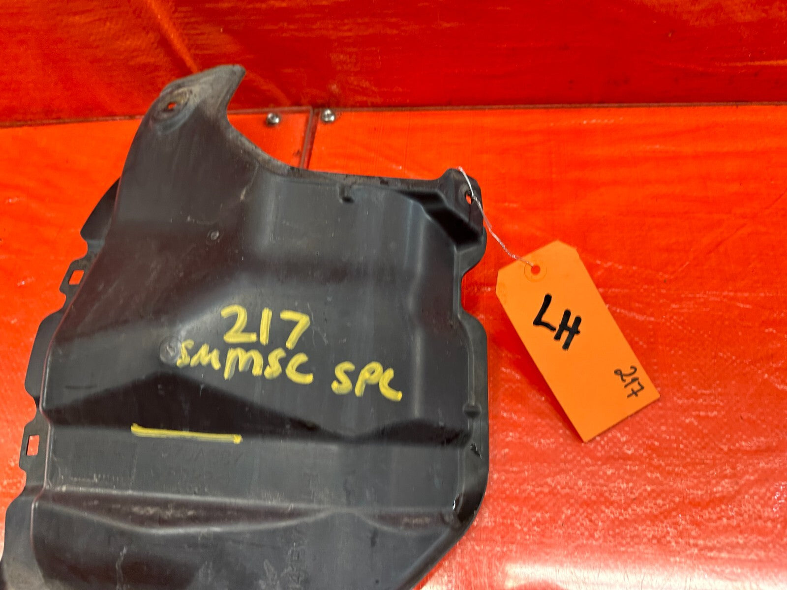 08 15 LANCER EVOLUTION EVO X 10   LINER EXTENSION   DRIVER LEFT SIDE   OEM #2174