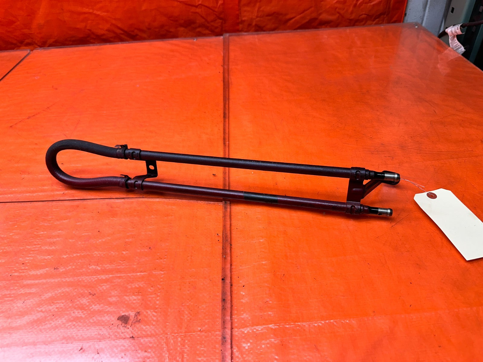 97 01 HONDA PRELUDE 2.2L POWER STEERING FLUID COOLER METAL HARD LINE OEM #33610