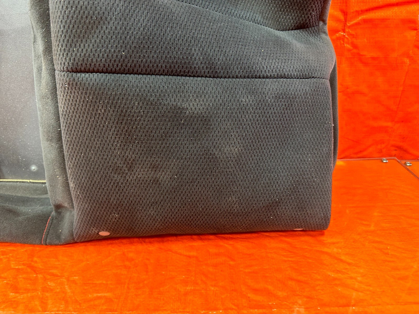 07 08 HONDA CIVIC SI SEDAN   LEFT REAR UPPER SEAT SKIN COVER FABRIC CLOTH   2826