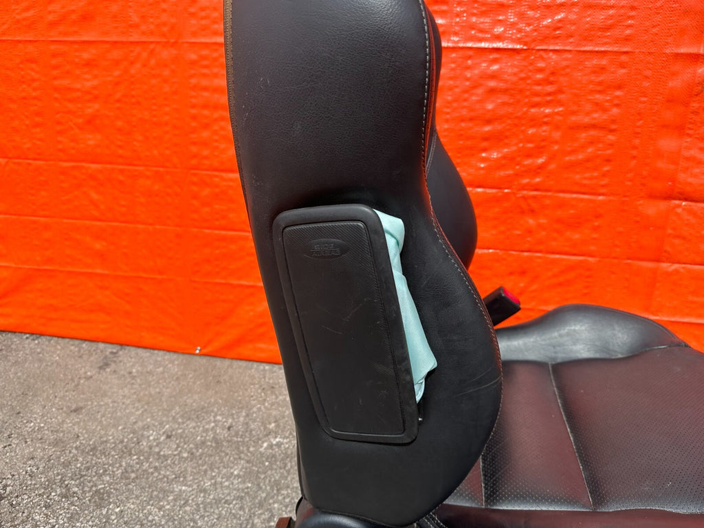 05 06 ACURA RSX   PASSENGER RIGHT   BLACK LEATHER SEAT   OEM FACTORY OE #298